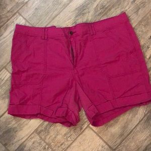 Cuffed Shorts - plus size - 6 inch inseam